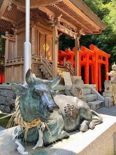 針名神社の狛犬