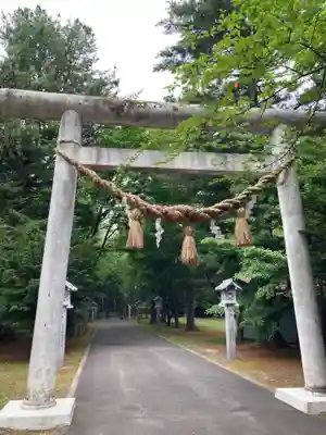 音更神社の鳥居