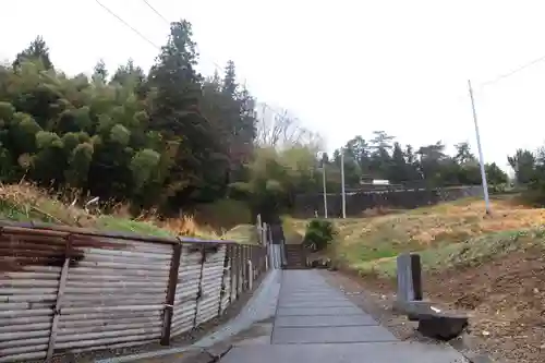 大六天麻王神社の景色