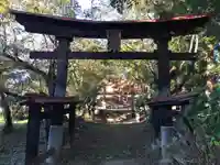 大石神社(甲州市赤尾)の鳥居