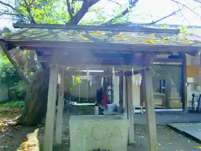真間稲荷神社の手水舎