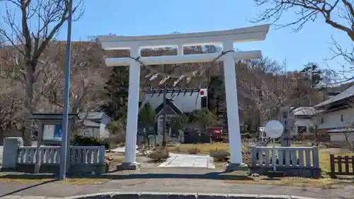 霧多布神社の鳥居