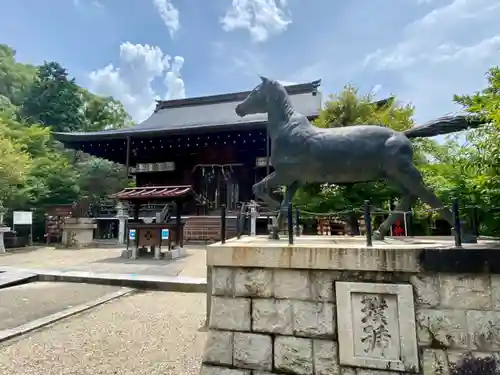 京都乃木神社の狛犬