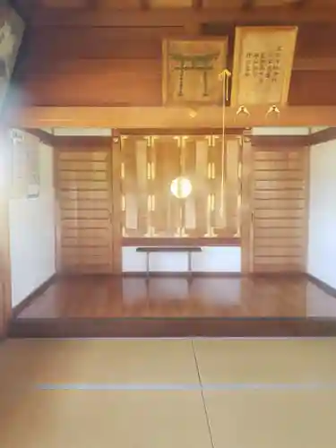 家栄神社の本殿・本堂