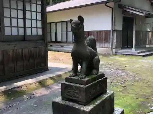 大石見神社の狛犬