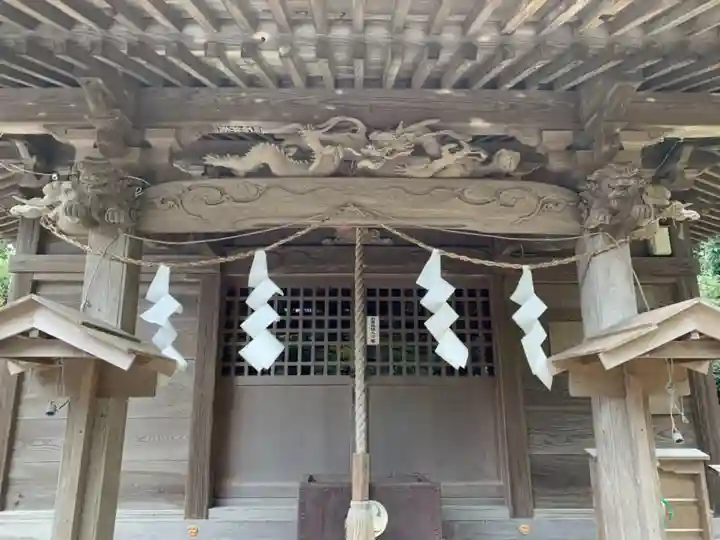 大六神社の本殿・本堂
