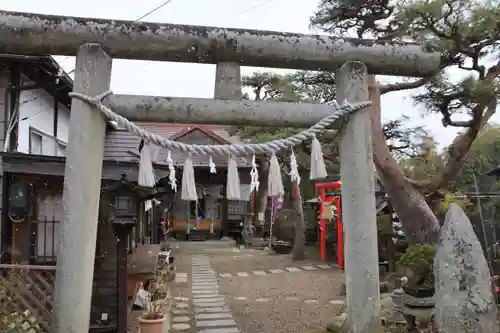 御嶽山神社の鳥居