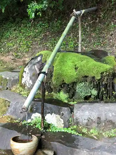 神魂神社の手水舎