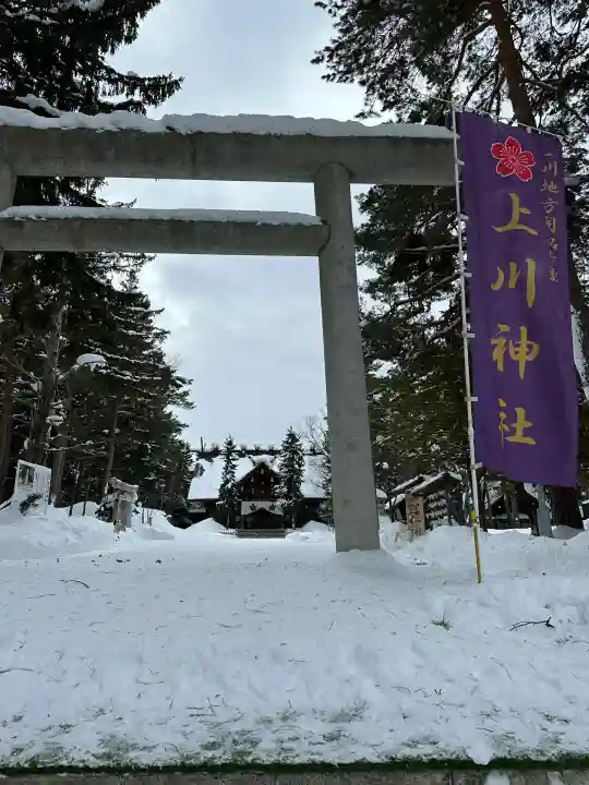 上川神社の鳥居