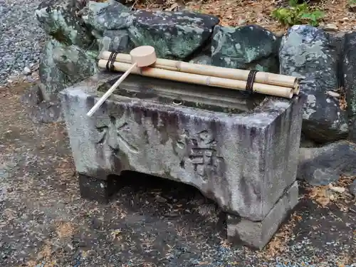 於呂神社の手水舎