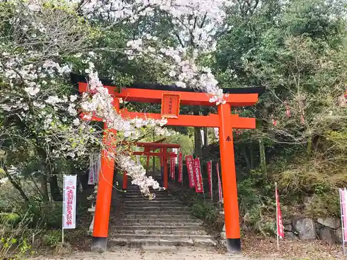 天開稲荷社の鳥居