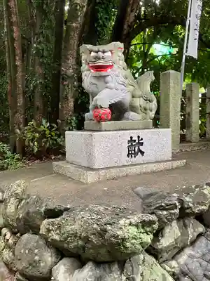 須原大社の狛犬