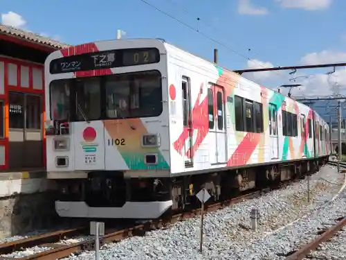 生島足島神社の周辺