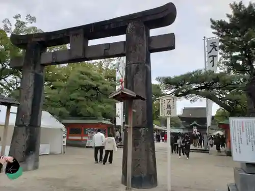 筥崎宮の鳥居