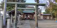 栢山神社の鳥居