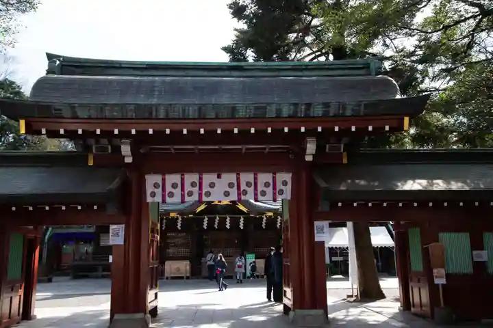 大國魂神社の山門・神門