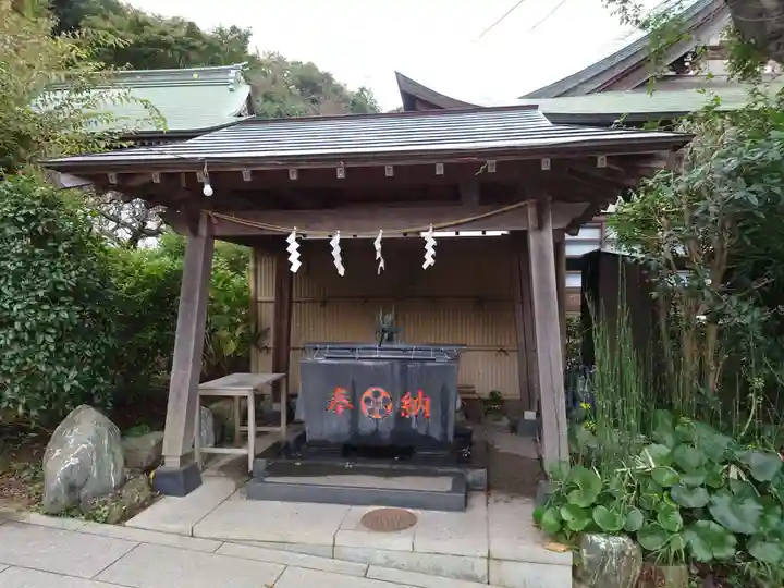 永谷天満宮の手水舎