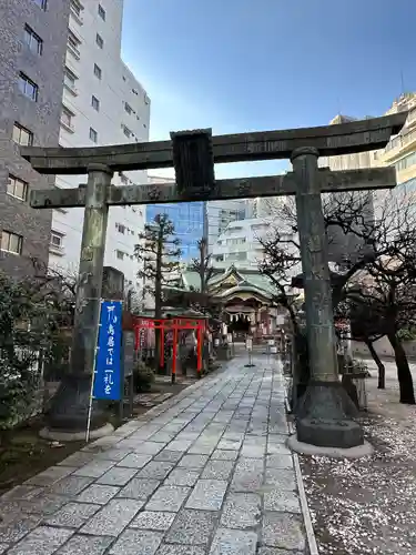 平河天満宮の鳥居