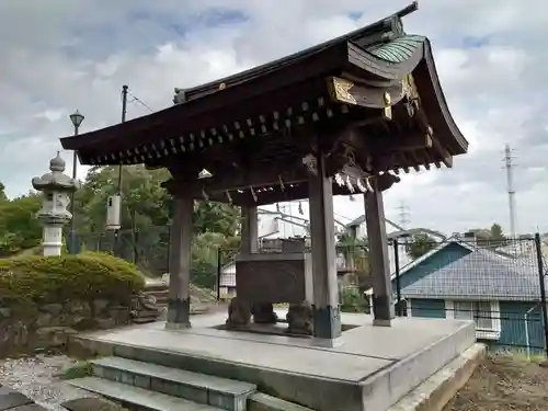 武州柿生琴平神社の手水舎