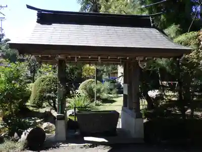 家山八幡宮の手水舎