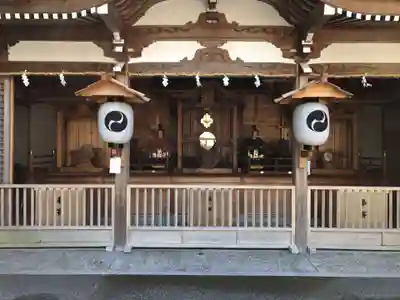 （山田）伊射奈岐神社の本殿・本堂