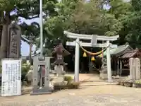 都波岐奈加等神社の鳥居