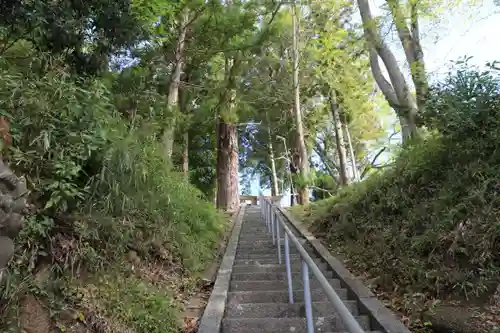 阿久津「田村神社」（郡山市阿久津町）旧社名：伊豆箱根三嶋三社の景色