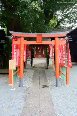 金王八幡宮の鳥居
