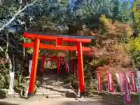 天開稲荷社の鳥居