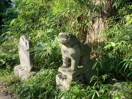 頼政神社の狛犬