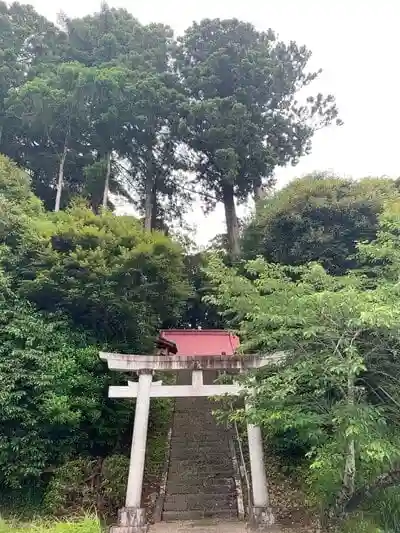 谷上神社の鳥居
