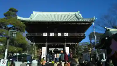 村松虚空蔵堂(日高寺)の山門・神門