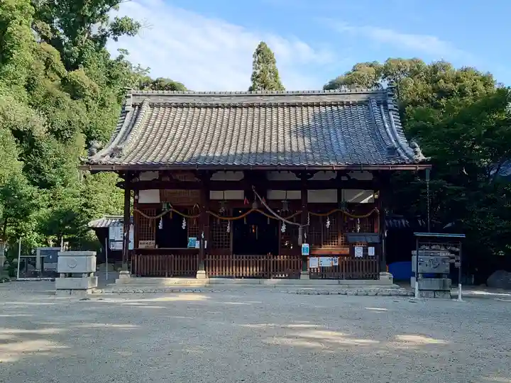 志氐神社の本殿・本堂