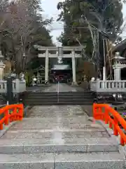 富士山東口本宮 冨士浅間神社の鳥居