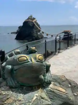 二見興玉神社の狛犬