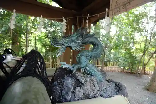 世田谷八幡宮の手水舎