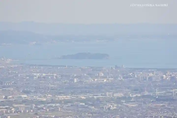 大山阿夫利神社の景色