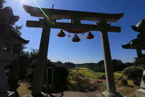 長屋神社の鳥居