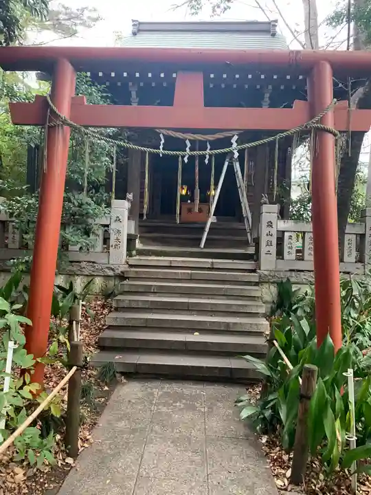 自由が丘熊野神社の末社・摂社