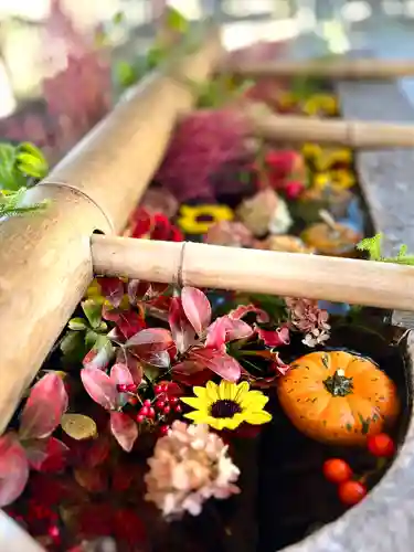 眞田神社の手水舎