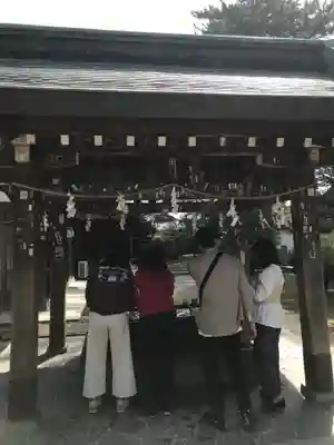 松陰神社の手水舎