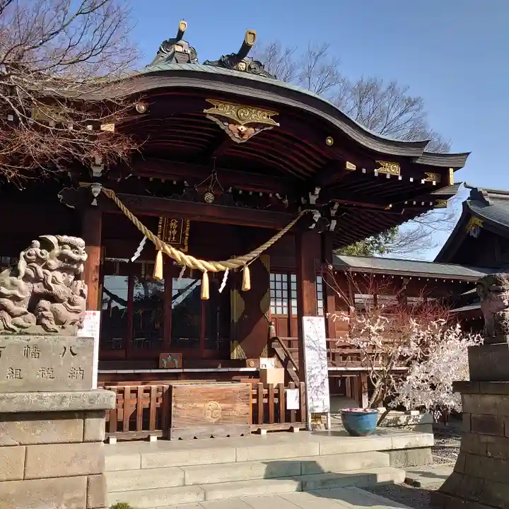 行田八幡神社の本殿・本堂