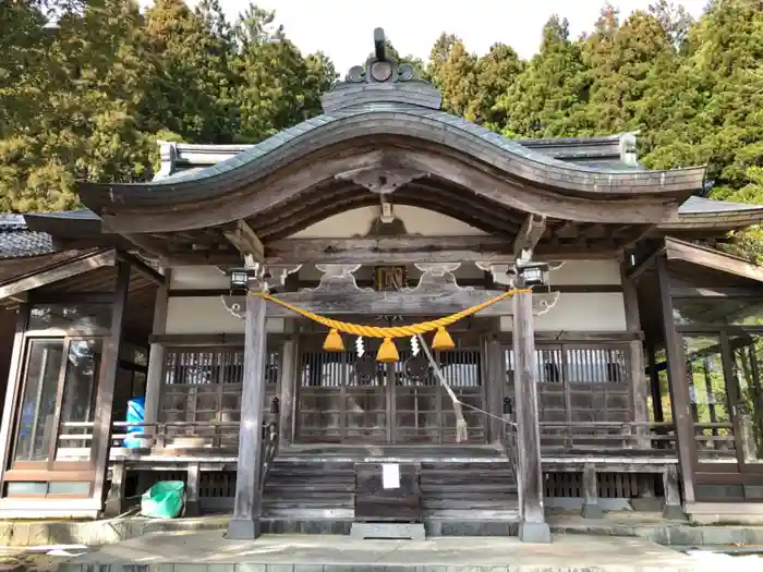 伊夜比咩神社の本殿