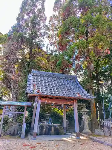 神明社（祖父江神明社）の手水舎