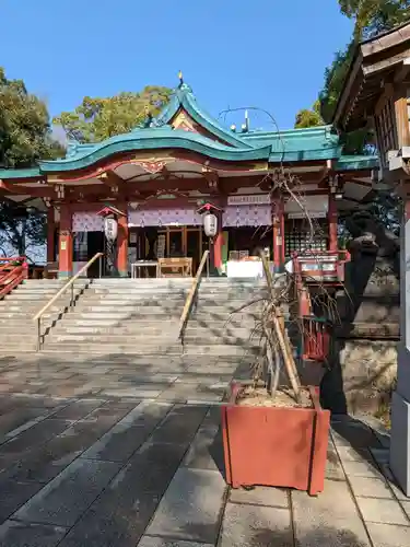 多摩川浅間神社の本殿・本堂