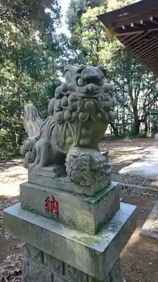 面足神社の狛犬