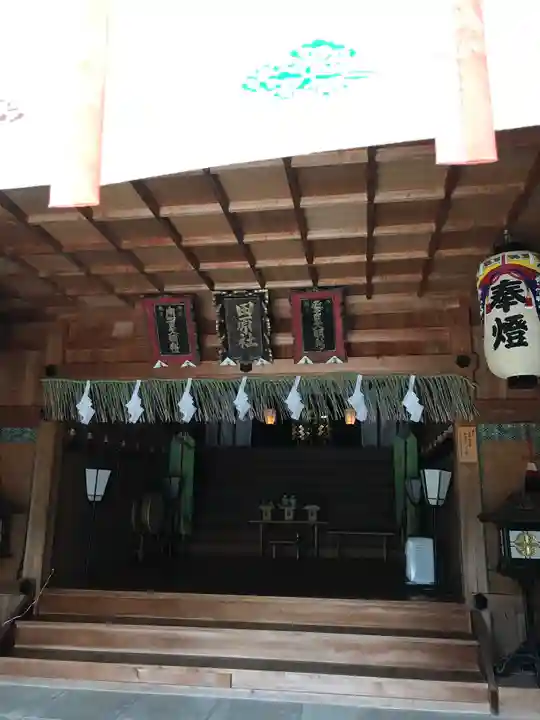 田原神社の本殿・本堂