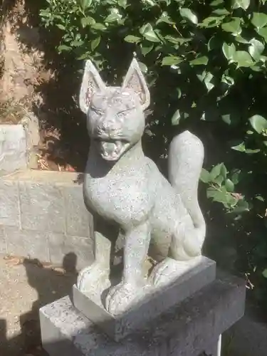 十二神社の狛犬