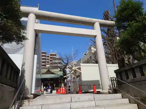 天祖神社の鳥居