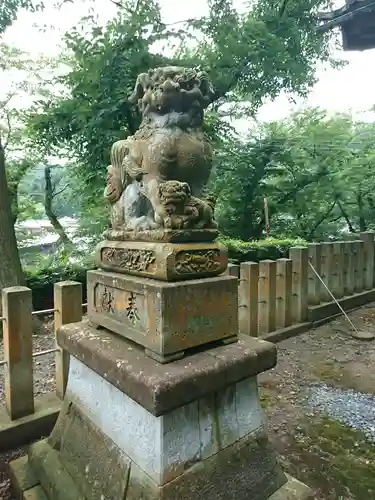 笏谷神社の狛犬